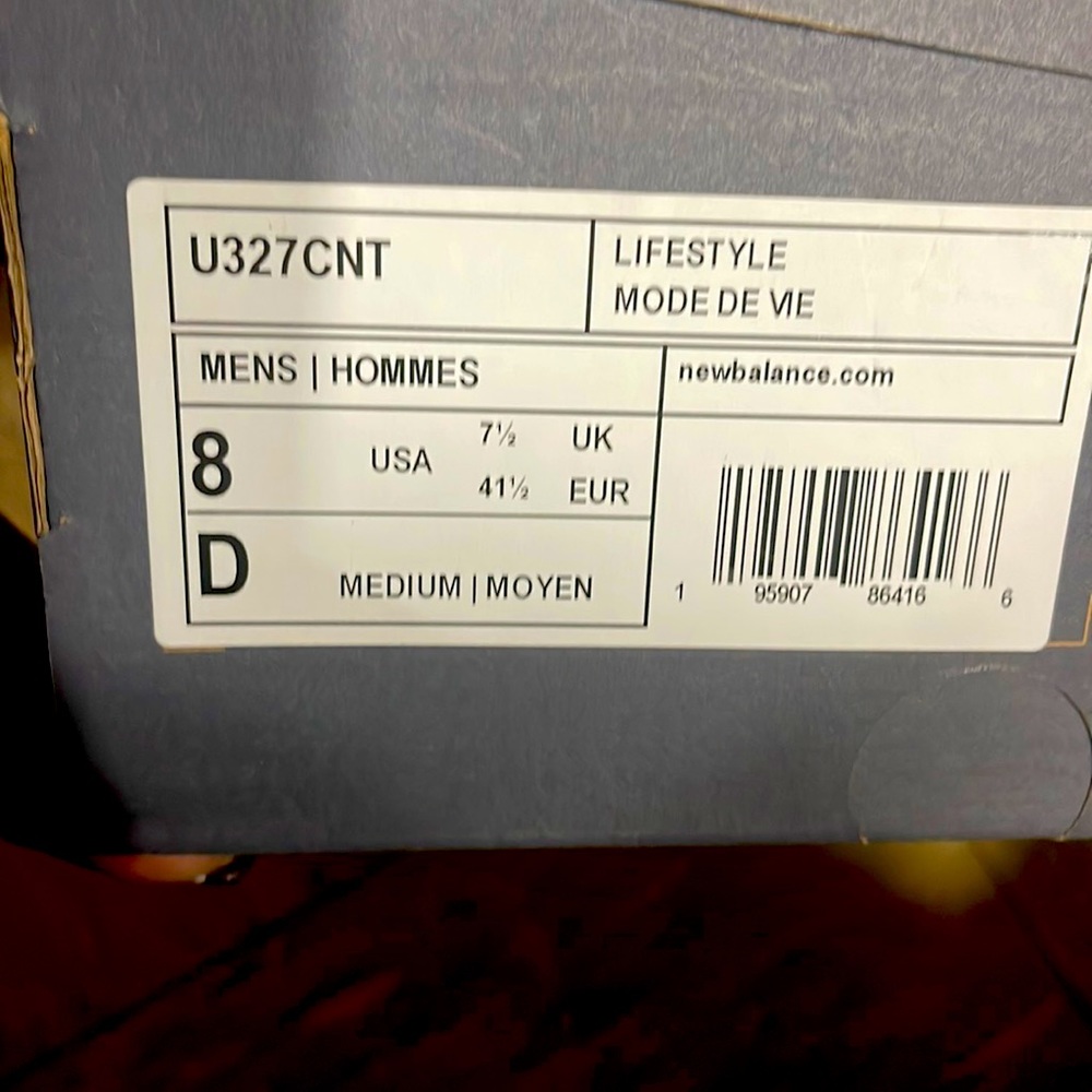 New balance sneakers